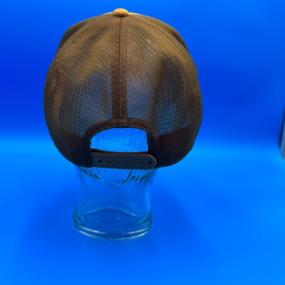 Arc'Teryx Bird Trucker Curved Brim Hat Cap Tan Mesh Adjustable One Size - Picture 4 of 9